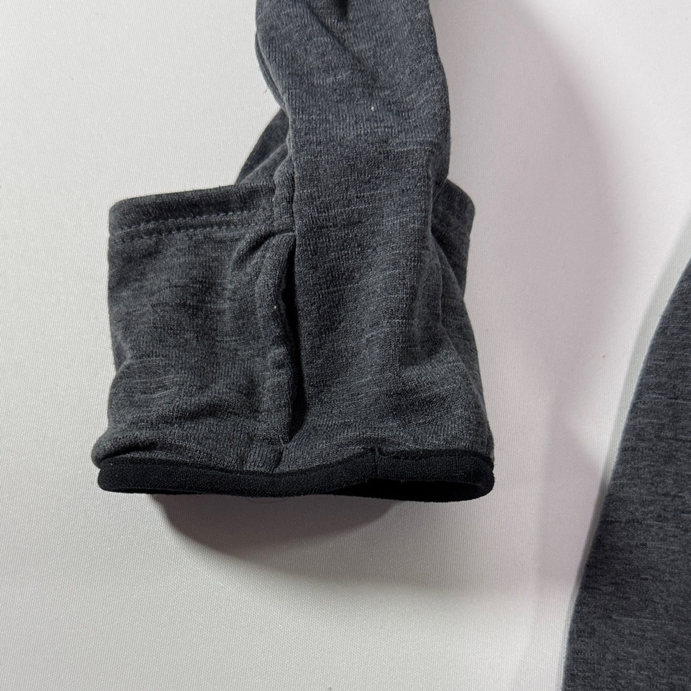 Nike Charcoal Gray Quarter-Zip Top Men’s L - Picture 5 of 6